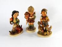 Three Hummel figurines