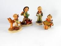 Four Goebbles Hummel figurines