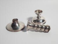 A Victorian silver bon-bon dish