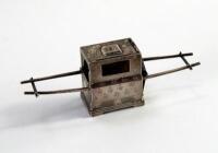 An Oriental sedan chair