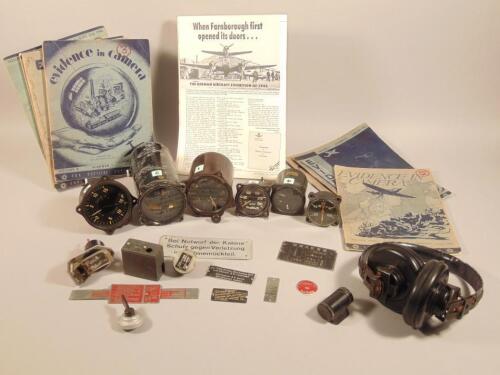 A collection of Third Reich second World War related aircraft switches