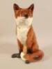 A large Beswick pottery fox