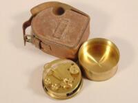 A 19thC brass Troughton & Simms pocket sextent