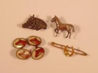 Horse related jewellery