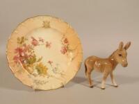 Two items of decorative porcelain