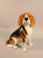 A large Beswick pottery beagle