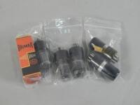 Three pairs of 6SN 7GT vacuum tube valves