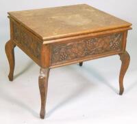 A late 19th/early 20thC low table