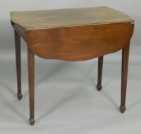 A George III mahogany Pembroke table