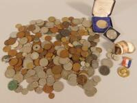 A collection of coins