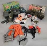 A large quantity of Action Man vehicles