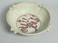 An Andrew Hague Wensleydale studio pottery bowl