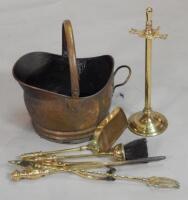 Various items of 20thC metalware