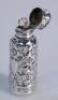 A Victorian silver perfume bottle - 2