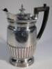 A George VI silver water jug