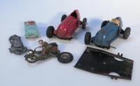 Various die-cast and other vehicles