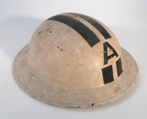 A tin helmet