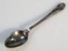 A set of six George VI silver teaspoons - 3