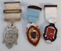 Three Masonic medals