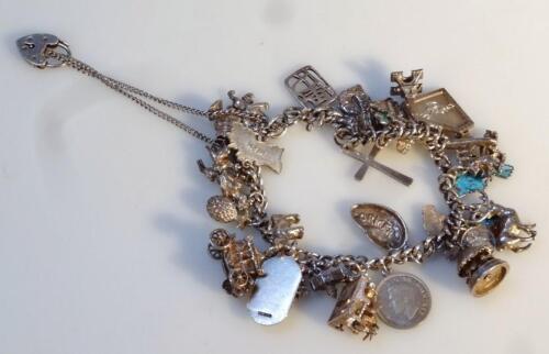 A charm bracelet