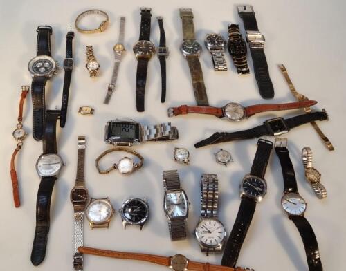 Various ladies and gentlemans wristwatches