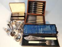 Various silver plate