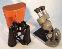 A pair of Mark Scheffel 20x50 binoculars