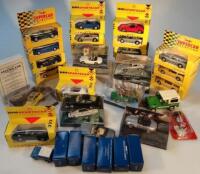 Various die-cast cars