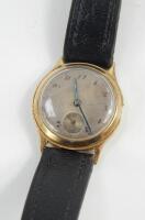 An early 20thC 9ct gold wrist watch