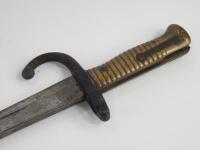 A French 19thC bayonet