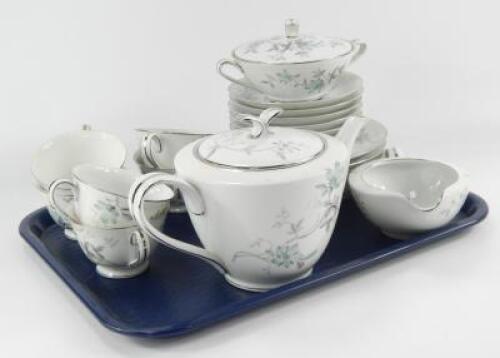 A Noritake part tea service