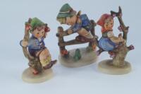 Three Goebel Hummel figures