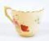 A Royal Worcester blush ivory demi tasse cup and saucer - 4