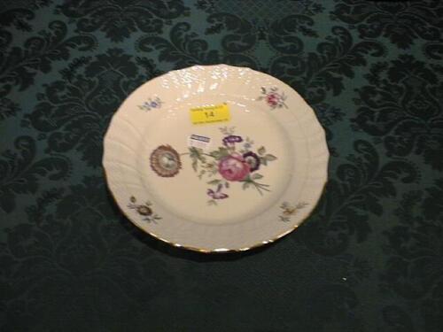 A Royal Copenhagen bone china plate
