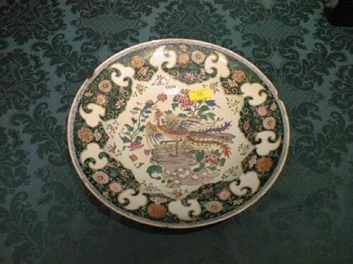 A Chinese famille verte plate