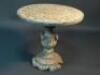 A Victorian style composite marble table