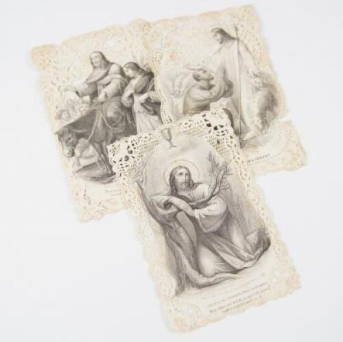 Three French cards