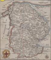 An early 19thC map of Kesteven Division of Lincolnshire