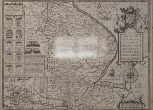 An early 19thC map of Lincolnshire