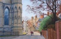 Jack Blyth (20thC). Exchequer Gate from Minster Yard