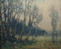 Herbert Rollett (1872-1932). Woodland landscape