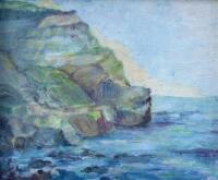 Margaret L Medcalf (20thC). Seascape