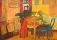 Marcel Cosson (1878-1956). Artist at Work