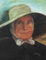 Annie Burcombe (20thC). Portrait