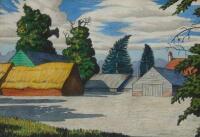 W H Browne (20thC). Farm Buildings