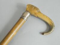 A late 19th/early 20thC walking stick