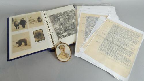 A quantity of ephemera relating to a Sidney Faraday