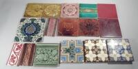 A collection of 19thC tiles