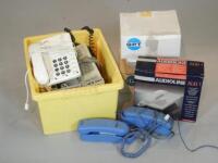 Various 1980's and 90's telephones