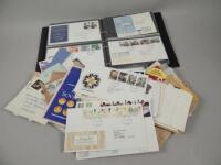 A large quantity of first day covers etc.